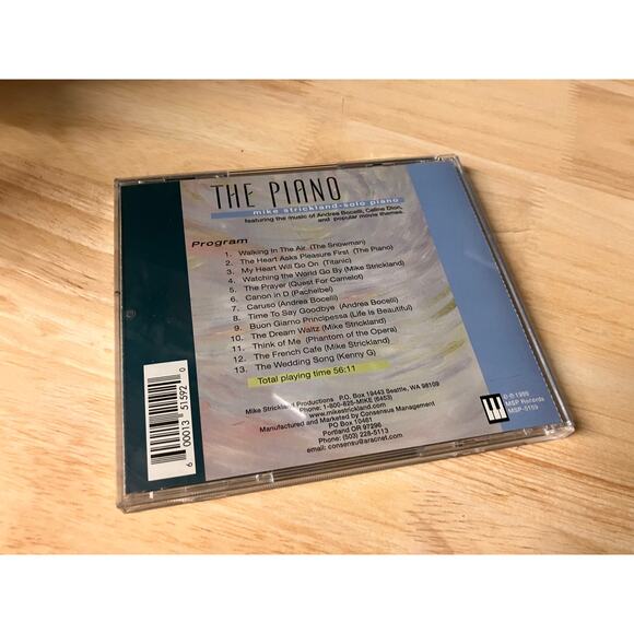 Piano by Mike Strickland CD 2004 *autographed* - Picture 3 of 3